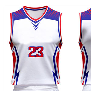 ชุดบาสเก็ตบอลพิมพ์ลายระบายอากาศแบบซับลิเมชั่นพร้อมโลโก้สั่งทำ ขายส่ง คุณภาพดีที่สุด - Product Image 5