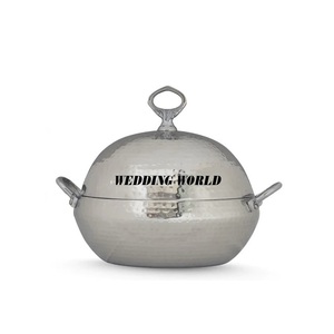 Olla Caliente de Madera con Acabado en Cuero, Calidad Superior, Hecha a Mano, Cazuela, Diseño Nuevo y Más Vendida, Calentador de Comida de Madera - Product Image 3