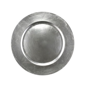 Placa de cargador de metal elegante de larga duración para mesas de banquete de recepción de bodas y configuración de comedor en casa elegante - Product Image 4