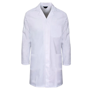 Blouse médicale tissée confortable et naturelle pour médecins, infirmières, professionnels de la santé, unisexe - Product Image 2