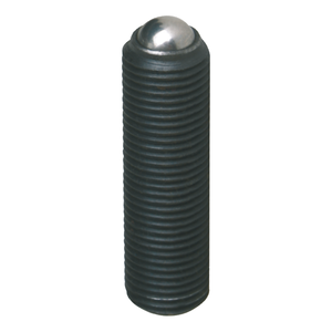 Vis à billes K0382 M10x1 sans tête, en acier, avec plongeur fileté noir pour composant de roulement à billes - Product Image 5