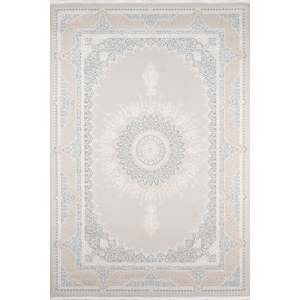 Vavien พรมสี่เหลี่ยมสีเบจ10มม. คลาสสิก1374เครื่องทำพื้นผิวนุ่มสำหรับห้องนั่งเล่นความสูงกองตุ๊กตา - Product Image 1