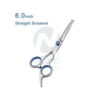 Ciseaux de coiffure professionnels Pet en acier inoxydable chien beauté ciseaux ensemble ciseaux de coupe de cheveux pour chiens accessoires de toilettage - Product Image 5