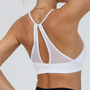 Soutien-gorge de Sport en gros de haute qualité pour femmes soutiens-gorge de Yoga croisés respirants haut pour le sport à Impact soutien-gorge de Fitness dos nu - Product Image 3