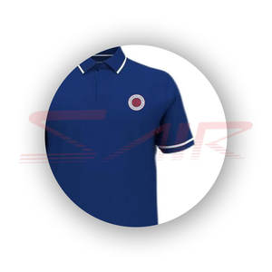 เสื้อโปโลลำลองสำหรับผู้ชายและเสื้อยืดแขนสั้นระบายอากาศได้ดีผ้าฝ้ายและใยไผ่ขายส่ง - Product Image 6