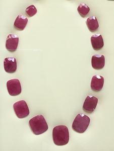 194.26กะรัตทับทิม mozambique เบาะเหลี่ยมเพชรพลอยตัดรูปแบบความร้อนสำหรับการทำเครื่องประดับที่ดีทำ Natura อัญมณี - Product Image 5