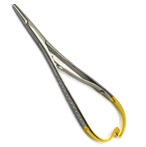 Porte-aiguille 15cm Extra Fine Instrument Outil Porte-aiguille en acier inoxydable Porte-aiguille chirurgical - Product Image 5
