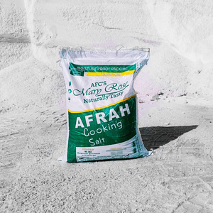 Sel de table solide égyptien en gros |   Sel de mer raffiné à 99,8% de pureté |   Sac de 25 kg de la marque AFRAH - Product Image 2