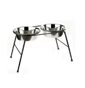 Silver Finished Pet Bowl and Feeder for Pet Feeding New Bowl for Pet Latest New Design Metal <b>Cat</b> and Dog Feeding Bowl Trending - Product Image 5