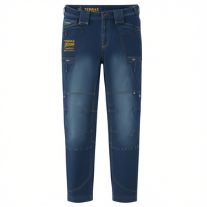 TERRAX Denim <b>Work</b> Trousers Size 58 Comfortable <b>Jeans</b> for Men Promotional T-Shirts - Product Image 2