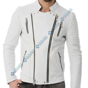 Vêtements pour hommes vente chaude veste en cuir nouvelle mode veste en cuir pour hommes veste d'hiver coupe-vent - Product Image 2