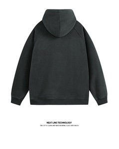 เสื้อผ้าสตรีทแวร์แบบยูนิเซ็กซ์ ผ้าฟลีซหนานุ่ม ขนาดใหญ่พิเศษ กันลม สำหรับฤดูหนาว คุณภาพสูง เป็นมิตรกับสิ่งแวดล้อม ปักลายด้วยผ้าฝ้ายแท้ 100% - Product Image 5