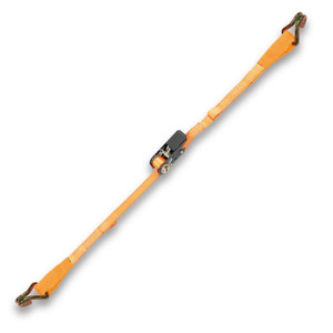 Cinta de Poliéster de Alta Tenacidad (PES) LC 400kg para Sistemas de Amarre con 2 Ganchos, Lazos y Tensor de Trinquete - Categoría de Producto: Flejado - Product Image 1