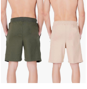 Short de bain imprimé décontracté pour hommes à séchage rapide, respirant, taille moyenne, cordon de serrage, anti-rides, service OEM du Bangladesh - Product Image 2