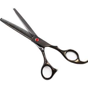 Professional Titanium-Coated <b>Dog</b> Grooming <b>Scissors</b> Kit with Sharp Blade Tip Curved Thinning <b>Scissors</b> & Comb for <b>Dogs</b> & Cats - Product Image 5