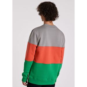 Venta al por mayor de sudadera de talla grande para hombre 100% sudaderas de lana de algodón liso moda pulóver cuello redondo sudadera hombres ropa de lujo - Product Image 2