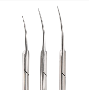 Tijeras Profesionales para Cutículas 001, Herramienta de Belleza Curva con Mango de Cerámica y Hoja de Acero Inoxidable, Punta Afilada, Seguras para Manos Diestras, Manicura - Product Image 4