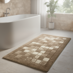 Tapis de bain MOSAICO Ecrù (110x60cm) 13715 - Product Image 3