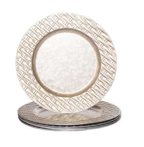 Assiette de présentation en métal 2026 pour hôtels, mariages, événements, décoration de table, service de repas - Product Image 4