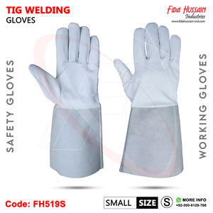 Wholesale Custom Unlined <b>Leather</b> Work Gloves with Wing Thumb Styling Tig Welding and Hand Protection Safety Gloves - Product Image 5