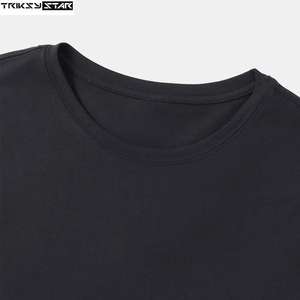 เสื้อทีเชิ้ตผู้ชายผ้าฝ้าย100% พรีเมียมคอกลมแขนสั้นปรับแต่งสีทึบพิมพ์ลายความยาวปกติเป็นมิตรกับสิ่งแวดล้อม - Product Image 2