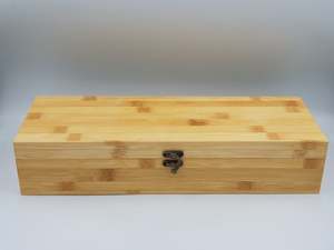 Boîte en bambou de forme personnalisée au meilleur prix pour cadeau/stockage de gâteaux/bijoux 100% matériau écologique taille personnalisée - Product Image 4