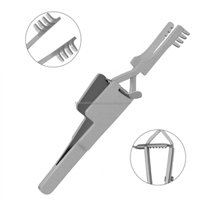 Retractor Automático Profesional Heiss para Cirugía ORL, 4x4 Puntas, Mecanismo de Trinquete, Acero Inoxidable - Product Image 1