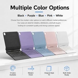 <span class=keywords><strong>Funda</strong></span> con Teclado Magnético Flotante para Tablet, Estilo Mágico Personalizado, con Panel Táctil de Vidrio, Cuerpo de Aleación y Control Multigestual - Product Image 6