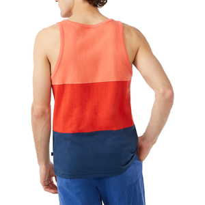 Camiseta sin Mangas de Estilo Único 2026, de Alta Calidad, Ecológica, Transpirable, Teñida con Tintes Naturales, de Algodón, con Parches, Informal, para Hombre - Product Image 3