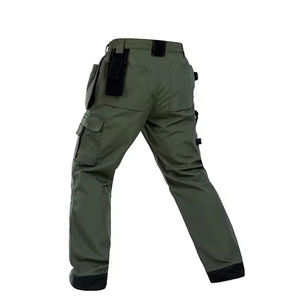 Pantalons de travail personnalisés pour hommes, pantalons de travail avec poches pour outils, résistants à l'usure, vêtements de travail portables - Product Image 2