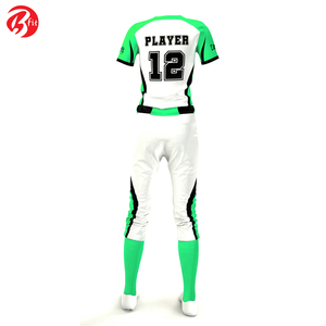 Latest Style Women Wear Sports Baseball Uniform 100% Polyester Comfortable Breathable <b>Fabric</b> Ladies Softball Uniform - Product Image 5
