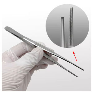 Pinzas Debakey de alta calidad, diseño OEM, logotipo personalizado, instrumentos quirúrgicos, fuente de alimentación Manual para uso hospitalario - Product Image 6