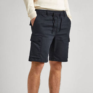Pantalones cortos informales 2024, ropa de calle, calzoncillos bóxer de poliéster para hombre, pantalones cortos Cargo para hombre, 6 bolsillos, cordón, transpirable, logotipo personalizado - Product Image 2