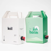 To Go Boîte à café avec logo personnalisé Réutilisable 1L 2L Distributeur de sacs à café en papier kraft écologique pour vodka et café