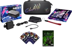 Console de jeu portable MSI Claw 8 AI+, Ultra 7 258V, 32 Go LPDDR5, 1 To SSD, 8 pouces 120 Hz, double TB4, Wi-Fi 7, édition Sandstorm - Product Image 4