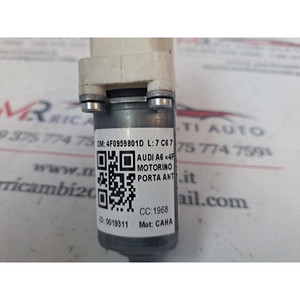 มอเตอร์ควบคุมกระจกหน้าต่างด้านหน้าซ้าย AUDI A6 Avant C6 Series (4F5) 4F0959801D (04>12) - Product Image 6