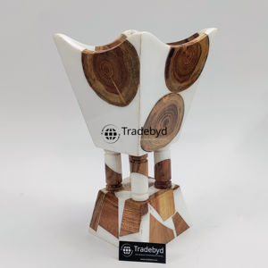 Elegante Quemador de Incienso de Resina y Madera Hecho a Mano, de Lujo, Calidad Premium, Anti-Olor, para Decoración del Hogar, Regalos, Tradebyd - Product Image 4