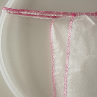 Professioneller Lieferant Kensmile Damen Weiße Einweg Umweltfreundliche Atmungsaktive Vlies-Tangas G-Strings für Schönheitssalons