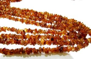 Citrine naturelle non coupée forme libre perles de puce 6 à 8mm perles graduées brin 34 pouces de long fabrication de bijoux perles de pierres précieuses non coupées - Product Image 3