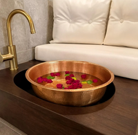 Bol de pédicure en fer martelé pour spa des pieds, massage indien des pieds, écologique, luxe moderne, traitement cosmétique des ongles, pieds