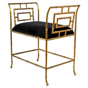 Unique Design Bench Furniture Removable Cover Storage Soft Fabric Comfort Seat Metal Frame for Home Living/Bedroom Metal Bench - Product Image 1