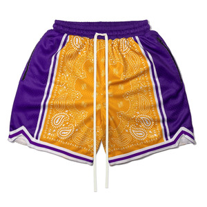 Short de basket-ball de conception personnalisée professionnelle Offre Spéciale en stock short de basket-ball personnalisé prêt à expédier - Product Image 2