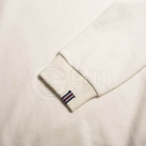 Nouvelle usine de sweat-shirt en coton de couleur unie avec logo personnalisé vente en gros de sweat-shirt à col rond pour hommes top ventes - Product Image 5