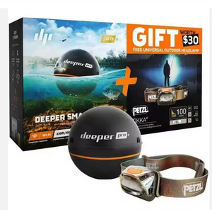 NUEVO Sonar Inteligente Industrial Sellado Deeper PRO+ - Localizador de Peces Inalámbrico Portátil con GPS - Product Image 1