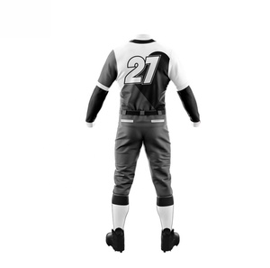 Kit d'uniformes de Baseball et Softball 100% Polyester sur mesure avec service OEM - Product Image 3