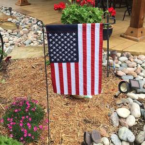 American <b>Garden</b> <b>Flag</b> 12x18 Inches Double Sided Embroidered Small USA American <b>Flag</b> <b>Garden</b> Yard <b>Flags</b> for Outside Patriotic - Product Image 6