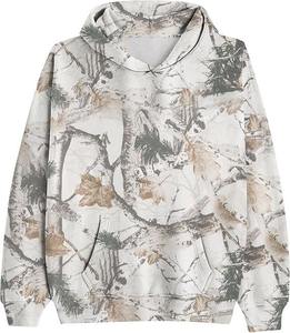 Nuevas Sudaderas de Lujo con Estampado de Camuflaje para Mujer, de Alta Calidad, de Algodón y Felpa, Lavado Ácido, Estilo Holgado, para Invierno y Otoño - Product Image 1