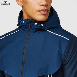 2025 Precio al por mayor Nuevo diseño Chaqueta cortavientos de moda personalizada de alta calidad con cuello con capucha - Product Image 4