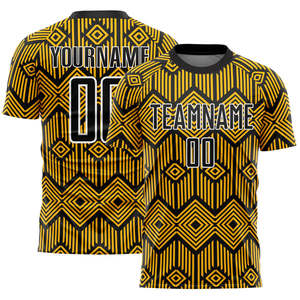 เสื้อฟุตบอลโพลีเอสเตอร์ 100% พิมพ์ลายแบบซับลิเมชั่นตามสั่ง ระบายอากาศได้ดี แห้งเร็ว บริการ OEM สำหรับทีมผู้ใหญ่ โรงเรียน และสโมสร ทั้งชายและหญิง - Product Image 2