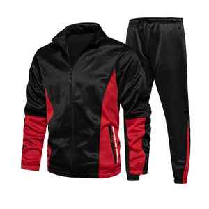 Chándal informal de manga larga para hombre, ropa deportiva para gimnasio, chándal personalizado, 2 piezas - Product Image 1